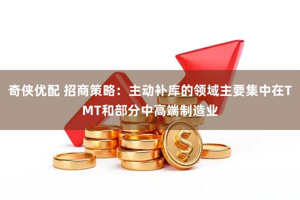 奇侠优配 招商策略：主动补库的领域主要集中在TMT和部分中高端制造业