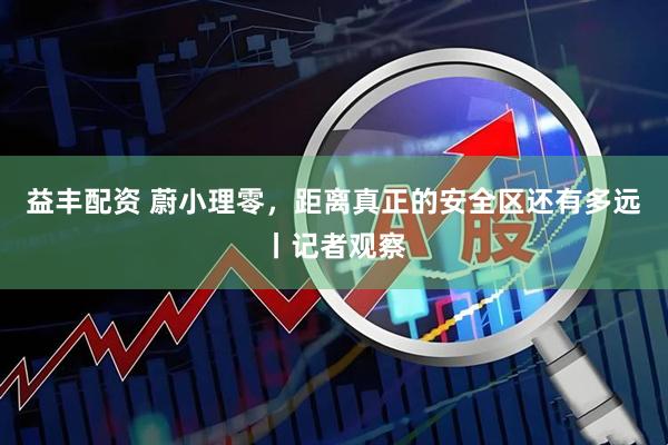 益丰配资 蔚小理零，距离真正的安全区还有多远丨记者观察